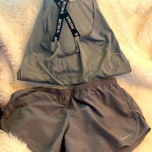 Nike set. Shorts/tank
